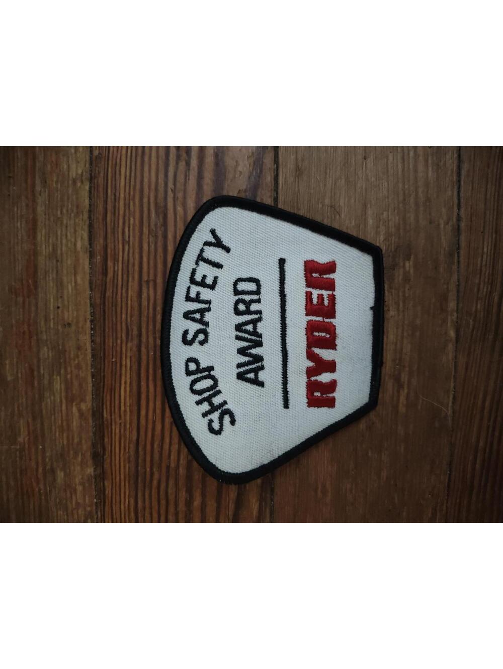 NEW- iron on patch + Ryder safety award winner